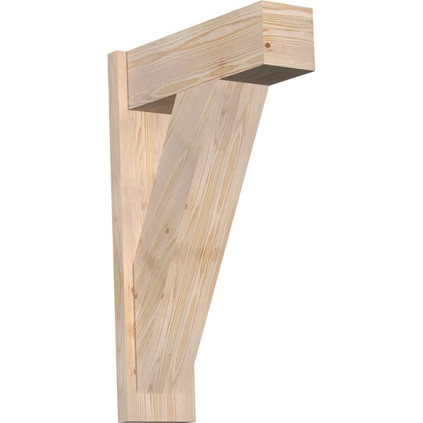 Ekena Millwork Traditional Block Smooth Outlooker, Douglas Fir, 7 1/2"W x 22"D x 34"H OUT08X22X34TRA05SDF - main